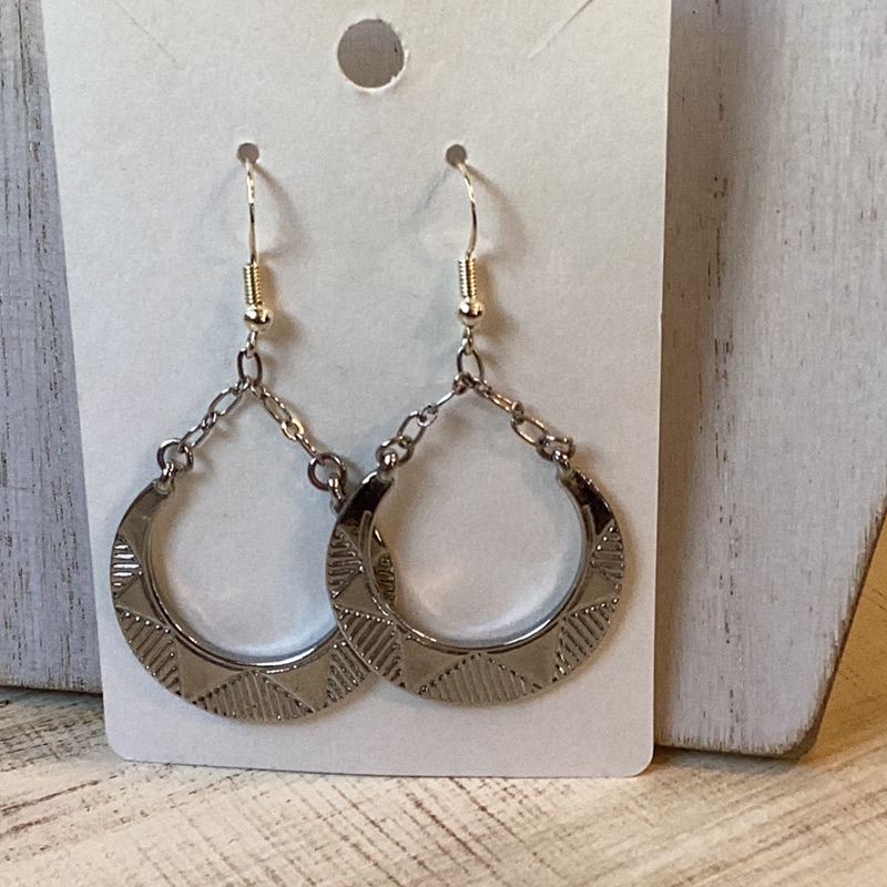 Half Moon Drop Earrings